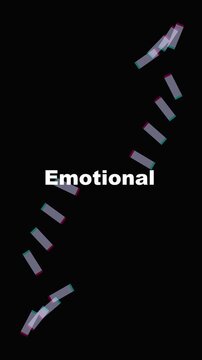 capturing emotional moments in a moody black background with soft colored bars