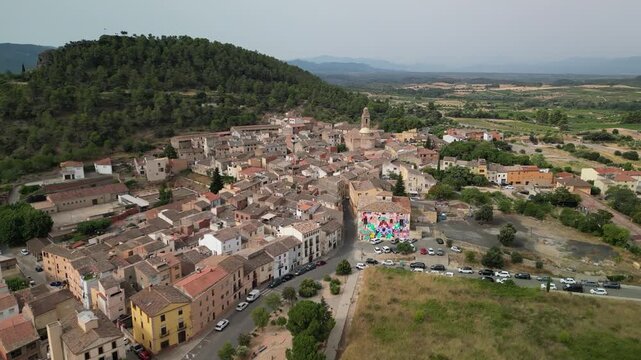 The village of Mar&ccedil;a, Priorat