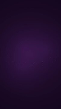 Abstract Night Purple Glow with Tiny Light Orbs Illuminating Center