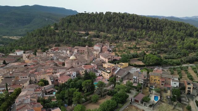 The village of Mar&ccedil;a, Priorat