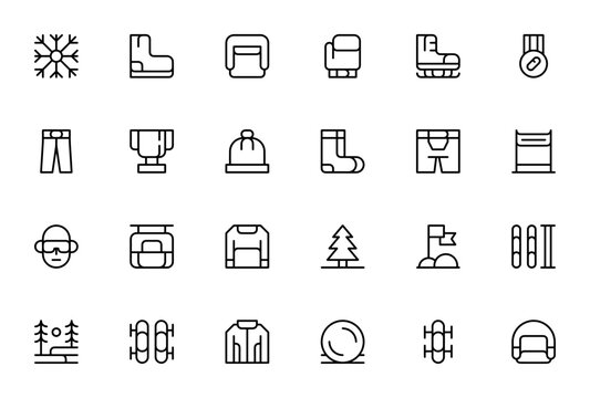 Table Tennis icon set. Minimalist icons pack. Includes symbols for table tennis, clock, ball, scoreboard, judge, head, racket, medal, t-shirt, award, skirt and more. Editable vector stroke.