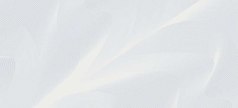 Premium background design with white line pattern (texture) in luxury pastel colour. Abstract horizontal vector template