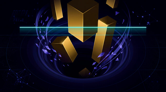 Gold block trades descending dark pool void teal market price unaffected dark, institutional crypto
