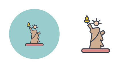 Statue of Liberty Vector Icon © Muhammad