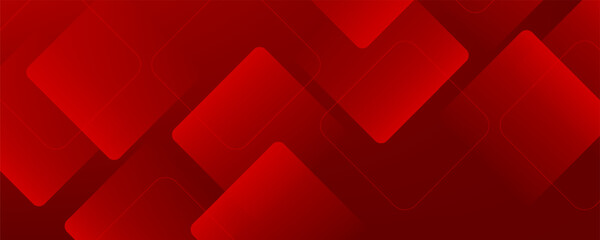 Fototapeta premium Red abstract modern background. Suit for business, institution, conference, party, Vector illustration