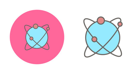 Exoplanet Vector Icon © Muhammad
