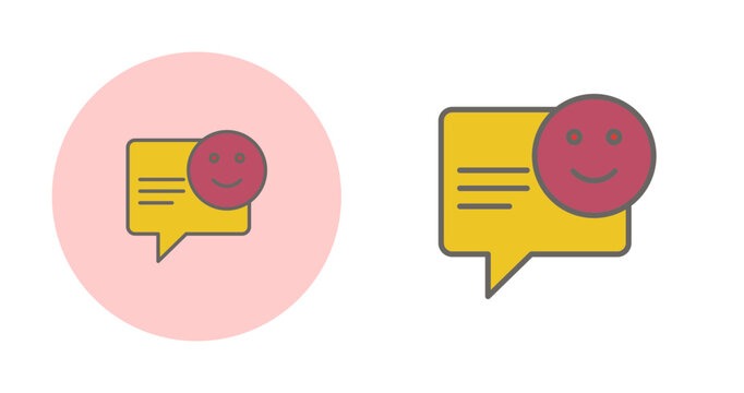 Positive Comments Vector Icon