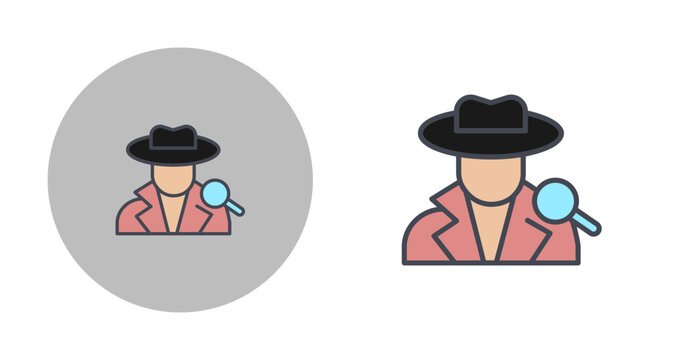 Detective Vector Icon