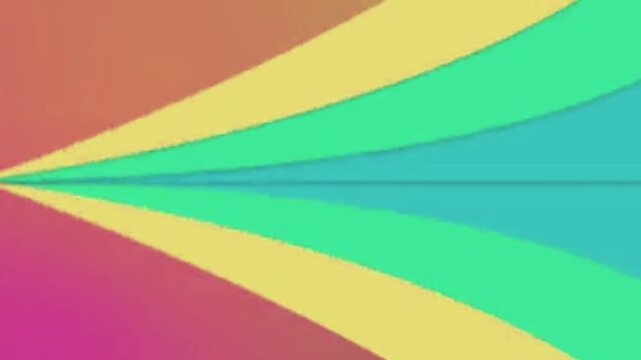 Yellow and Pink Computer and Screen on Green Screen Background Horizontal 16:9