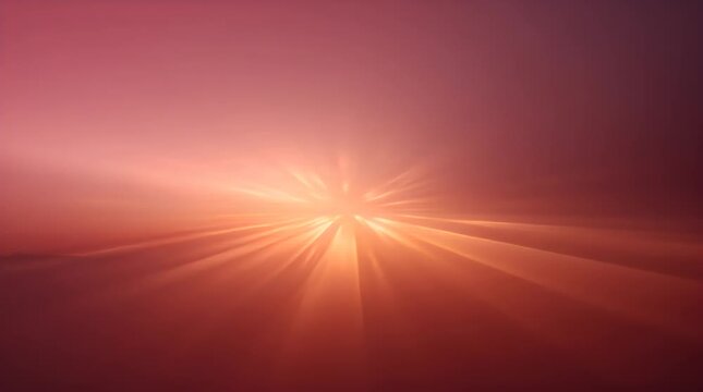 Abstract Light Burst with Radiant Energy Effect