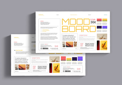 Mood Board Presentation Template