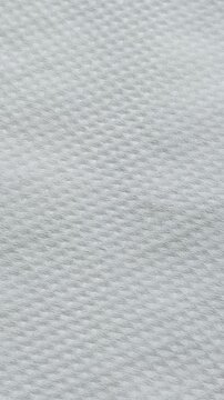 Seamless smooth and soft white color tissue paper or canvas surface pattern abstract texture for graphic design. Spinning and rotating modern minimal geometric shape luxury style background.