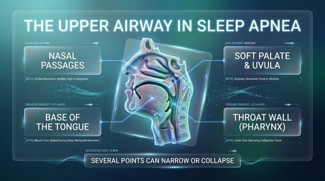The upper airway in sleep apnea