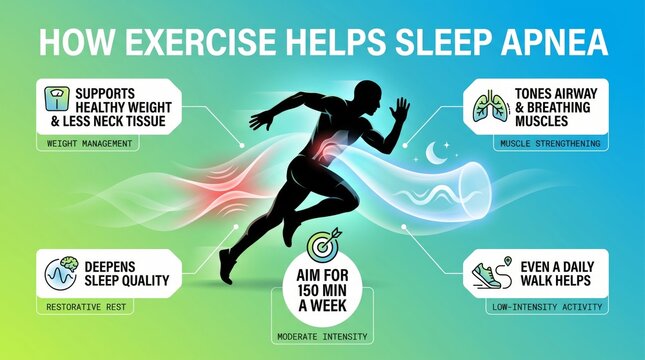 How exercise helps sleep apnea