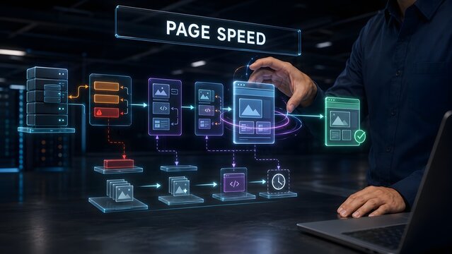 Optimizing website page speed for mobile and desktop performance
