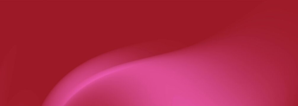 Soft bright magenta pink crimson hues blended smooth texture dark red curves.