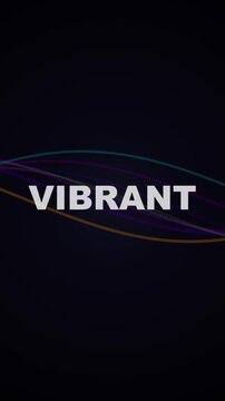 Launching a Vibrant Visual Scene with Dynamic Color Waves