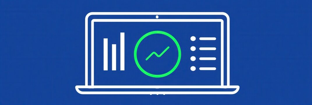 screen powers progress business learning training course and dashboard for reporting dashboards and commerce