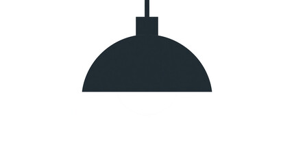 Dark gray dome pendant light fixture © Veikko
