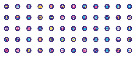 Space icon set. Minimalist vector icons pack. Includes symbols for Earth, Milky Way, Galaxy, Saturn, Rocket, Astronaut, and more. Editable vector stroke. © wang