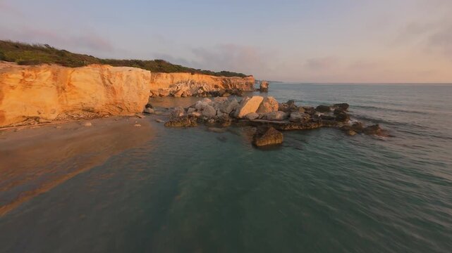 Albeggio sulla costa - Salento