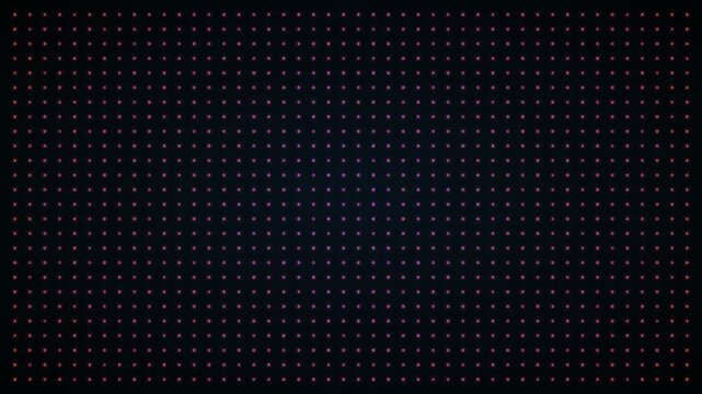 Dot Matrix Gradient Grid Pattern With Neon Magenta Colors