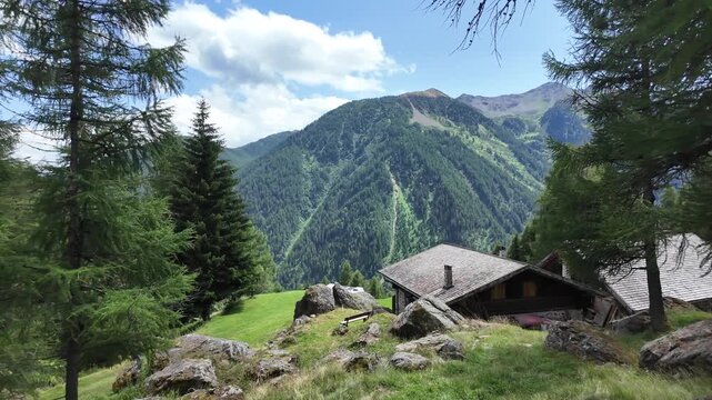 masi chalet Pejo Trentino Vaal di sole Italia 