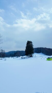 まほら岩手の雪の景色