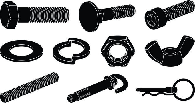 Vintage Fire and Lighting Black Icon Set with Torch Candle Lantern and Fireplace Symbols.eps,