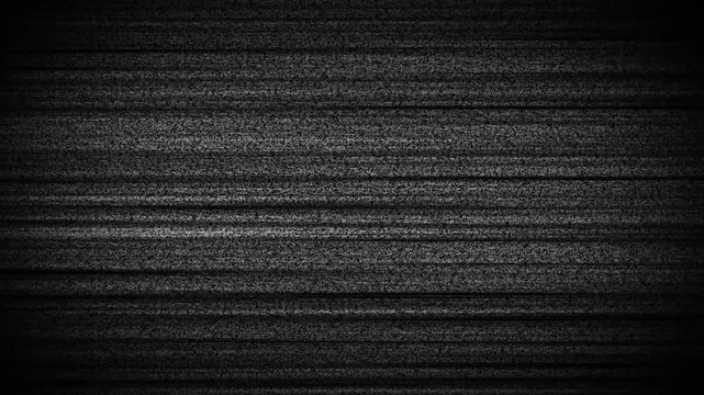 Abstract black and white TV static noise background. Old Retro TV - Static tv black and white noise caused,  Film Frame Overlay, High Saturated Analog Screen Effect. Huge noise and glitch