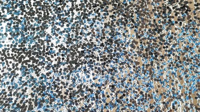 Multicolor sequin background with smooth horizontal camera movement for festive design, glam backdrop and holiday visuals