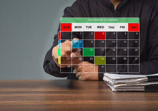 Digital Calendar Planning and Schedule Management