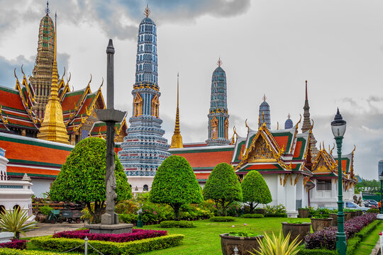 Grand Palace Complex In Bangkok, Thailand