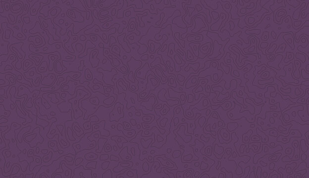 Dark purple and black contour line pattern background for artistic graphic projects