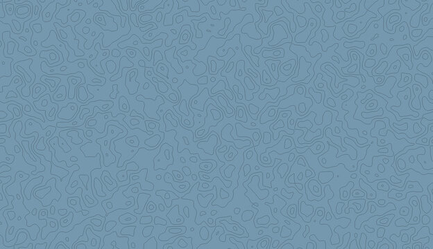 Blue contour line pattern background for modern graphic design projects