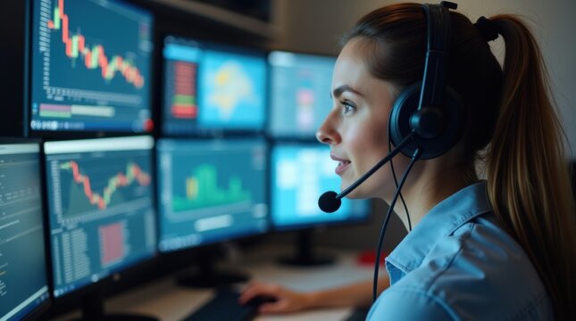Coordinadora de log&iacute;stica internacional en comunicaci&oacute;n con el extranjero