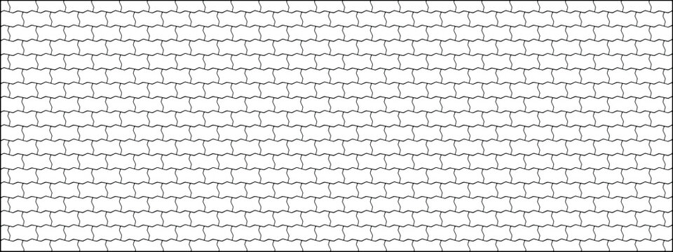Texture Brick Cobble, Texture Tile Cobblestone, Texture Paver Cobble. Modern Abstract Surface Concept with Stylish Urban Mosaic Illustration.