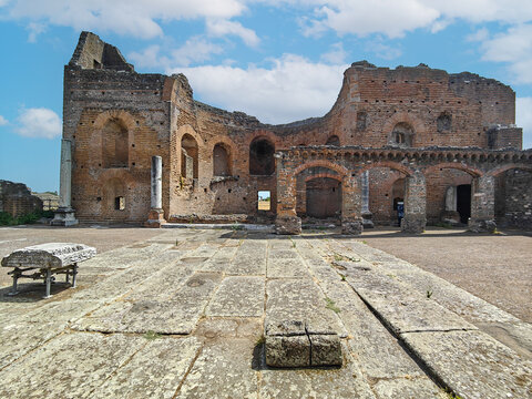 Rome, Italy - often called "Regina Viarum", the queen of long roads, Appian Way is a sequence of 2000 Years old Roman Ruins, and amazing villas 


