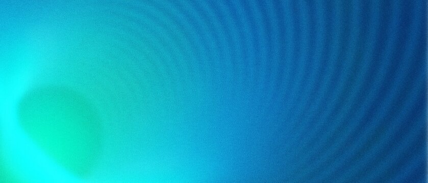Abstract digital background featuring smooth flowing waves of vibrant cyan and deep blue gradients creating a soft glowing effect that radiates outward in a mesmerizing and modern artistic style compo