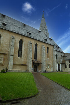 Church of St. Michael the Archangel (Pfarrkirche St. Michael) located in Bressanone, South Tyrol. italy