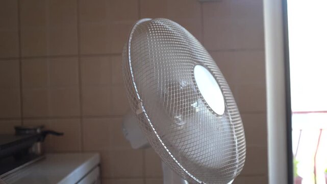 air conditioning fan closeup