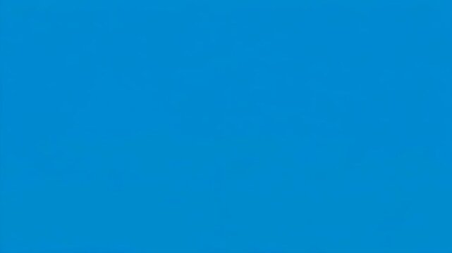 Abstract snowflake patterns drift across a vibrant blue background with subtle light flares during winter
