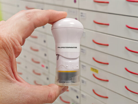 PALOPEGTERIPARATIDE parathyroid hormone replacement for in an injection pen or autoinjector