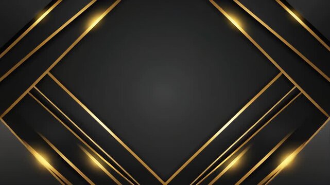 Elegant gold lines on dark background texture with subtle light shifts for luxurious branding