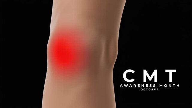 Charcot-Marie-Tooth Disease Awareness Month Raising Awareness of Neuromuscular Health and Patient Support. Animation Video.