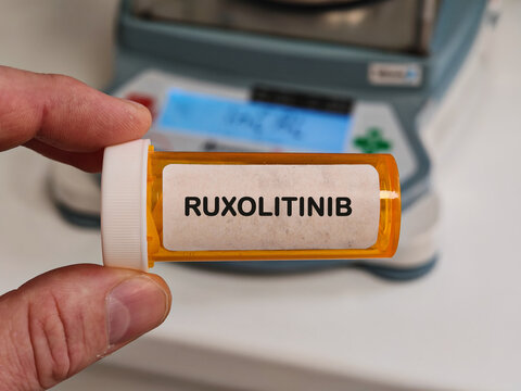 RUXOLITINIB JAK inhibitor for myelofibrosis polycythemia and graft versus host disease