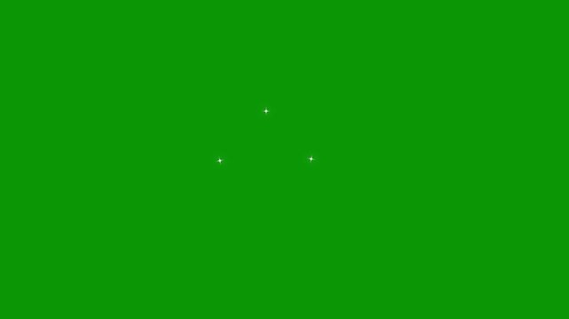 Green and black horizontal stripes with subtle particle motion during a slow camera pan