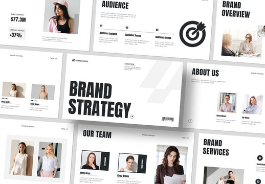 Minimal Brand Strategy Presentation Template