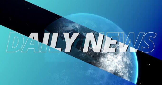 Daily News Headline Intro Animation | 4k Video