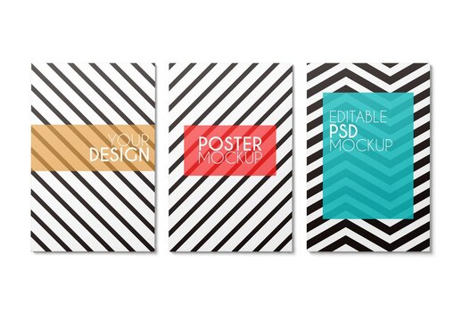 Poster Studio Wall Mockup